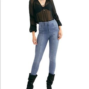 Free People Pull On Jeans